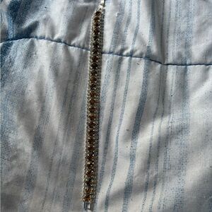 Elegant Brown and Silver Bracelet